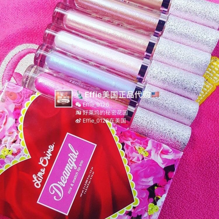 现货美国独角兽人鱼姬唇彩唇釉