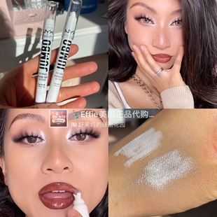 美代正品NYX Jumbo眼影笔卧蚕珠光高光眼头提亮608Cottage Cheese