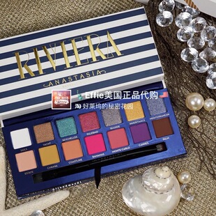 美国正品现货ANASTASIA BEVERLY HILLS ABH Riviera蓝色海岸眼影