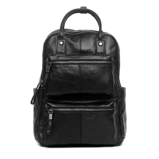 男包手提手工头层牛皮真皮双肩包休闲女士包个性旅行书包电脑背包