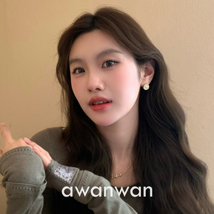 阿婉Wan 八芒星耳钉轻奢小众精致高级感闪锆耳饰 一眼爱上