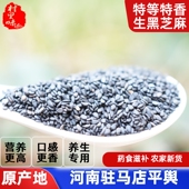 特等特香河南驻马店黑芝麻生新货杂粮2025商用纯农家散装 500g平舆