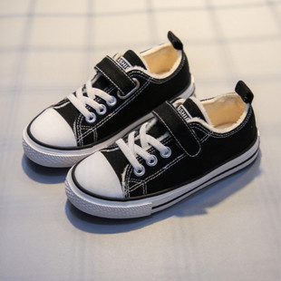 童鞋冬季加绒帆布鞋新款儿童二棉冬鞋男童鞋女童棉鞋加棉球鞋布鞋