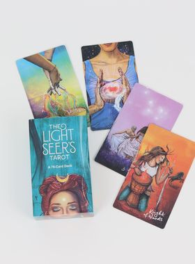 12x7 光明先知标准尺寸塔罗牌  the light seer's tarot