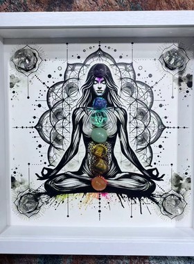 天然水晶阵列原石手作摆件