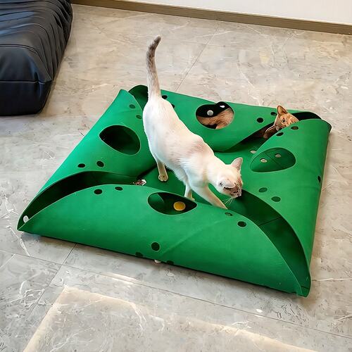 猫咪游戏毯DIY毛毡5mm宠