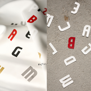 1套价 Komikazoom字体 70%off 英文字母－热熔胶膜面料改造复合