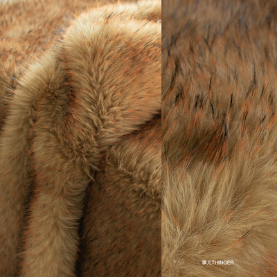 THINGER染尖高仿貉子毛皮草