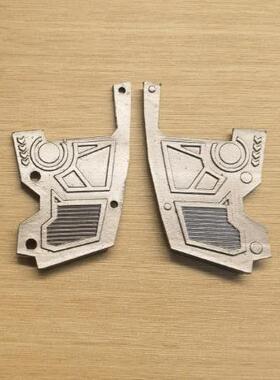 Newage钢锁小腿盖板配件包恐龙尤弥尔 钢索H44补洞零件变形玩具件