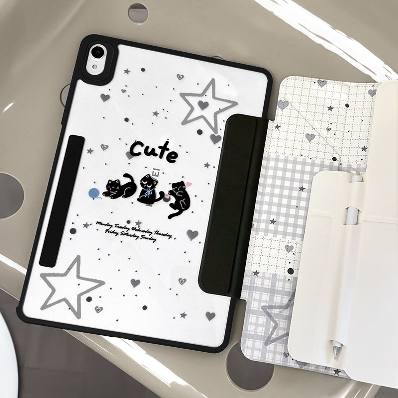 morock华为【磁吸拆分内置笔袋】新款matepad11.5s平板保护壳适用air12英寸电脑保护套柔光版全包防摔灵动版