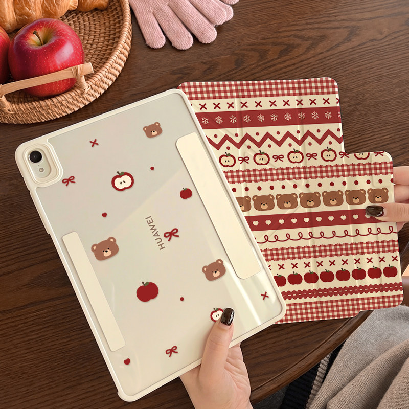 morock【磁吸拆分内置笔袋】华为matepad11.5s平板保护壳适用air12英寸电脑保护套柔光版全包防摔灵动版外壳