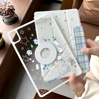 morock【圆环磁吸拆分】华为matepad11.5s平板保护壳适用air11.5英寸电脑保护套柔光版se11防摔y型灵动版115s