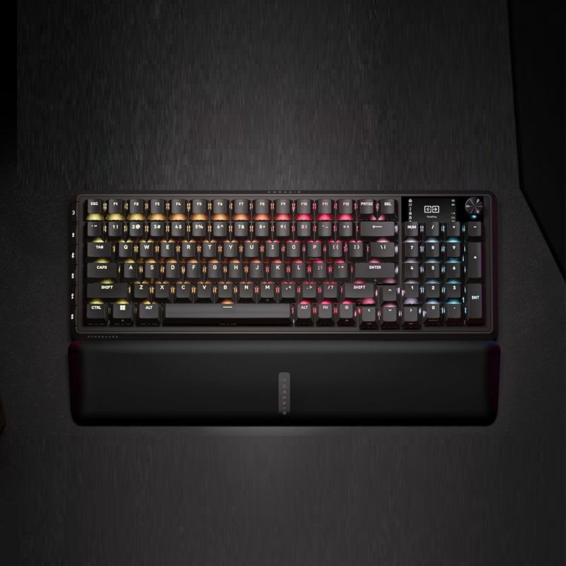 美商海盗船 Corsair Vanguard 96 有线 / 三模无线机械键盘 磁轴