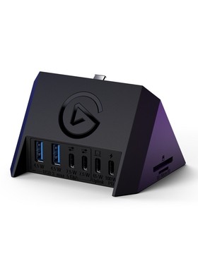 伊卡图 Elgato USB Hub 转换器 集线器 适配 Stream Deck+ 控制台