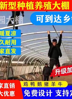 温室定制养殖大棚蔬菜大棚连体棚