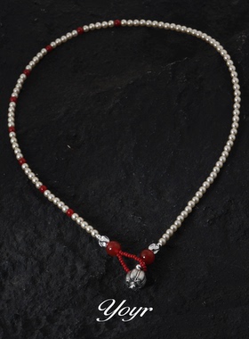 yoyr项链撞色南瓜项链