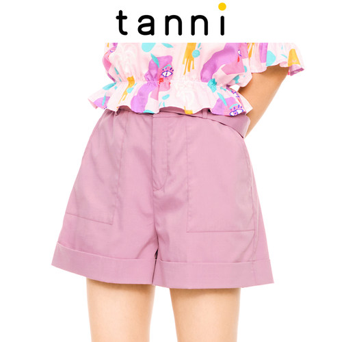 tanni高级通勤百搭休闲工装短裤