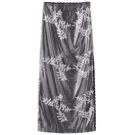 tanni设计师系列亮片绣花半身裙