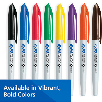 美国三福水性胶片笔Expo160014可擦环保黑绿色PCB打点笔AOI记号笔