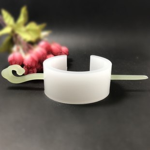 魔道忘机发冠 云纹发簪 古风男子COS动漫发饰 滴胶手工饰品 蓝湛