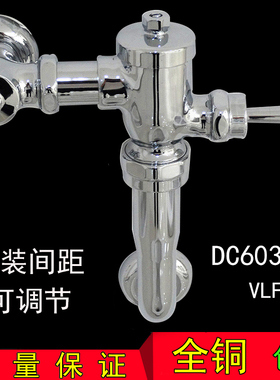 手扳式大便冲洗阀 蹲坑冲水器 卧式冲水阀 蹲便延时DC603VLR/VLFR