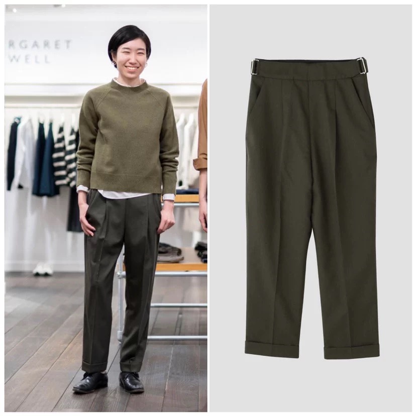 Rosatown｜MHL margaret howell 羊毛 裤 绿色