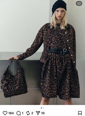 豹纹连衣裙  长裤 bp