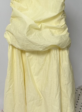 鹅黄色 裙 423