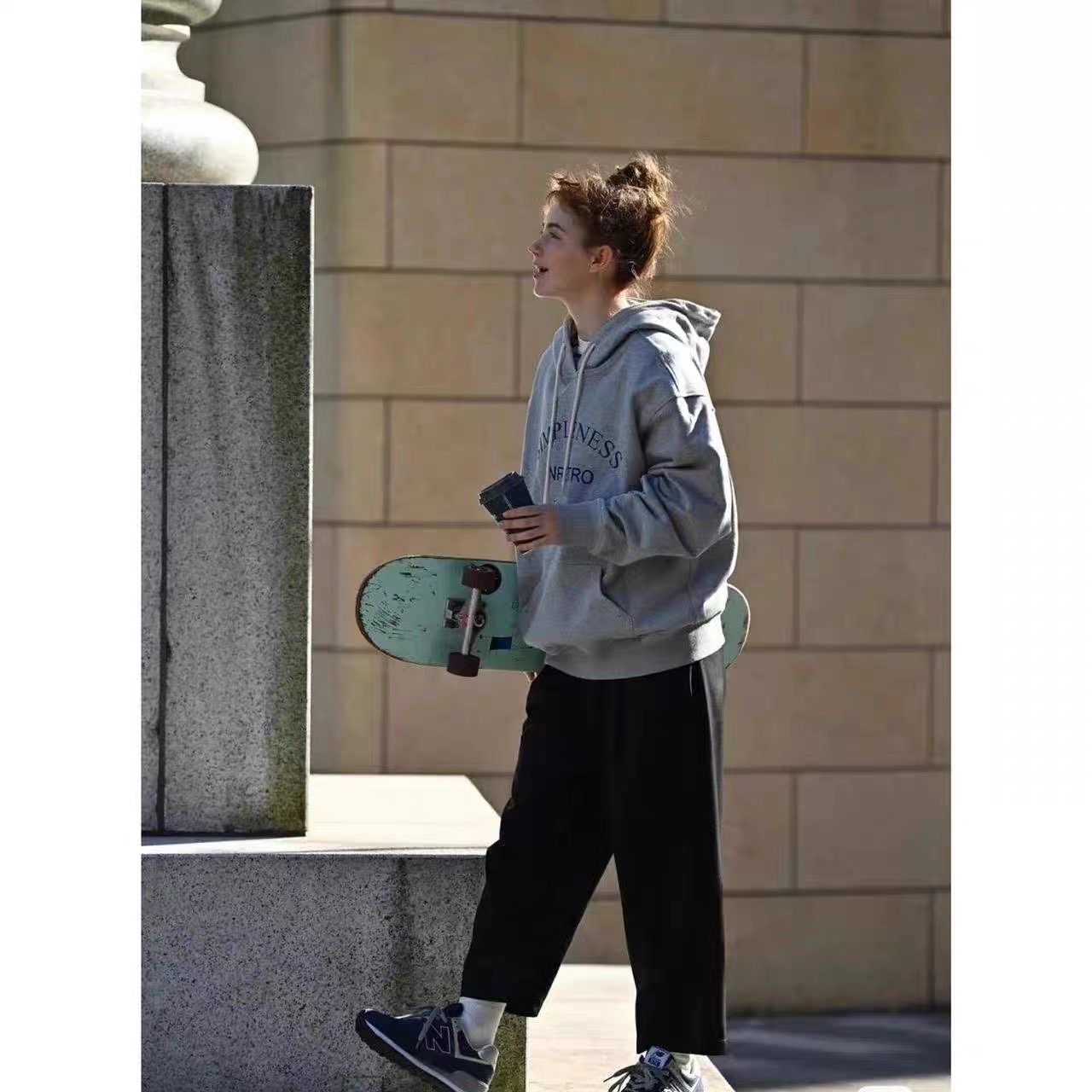 Rosatown｜ 轮廓裤 高密度抓绒宽松 卫衣studio nicholson