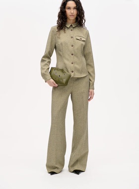 bp 修身 工装 衬衫 长裤