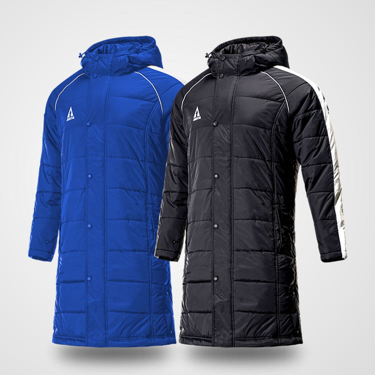 冲顶JOOTIN 冬季训练防寒长款棉衣 足球运动棉衣 W1002