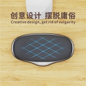 创意U型护腕鼠标垫滑动手腕垫弧形记忆棉手托礼品腕托键盘垫手枕