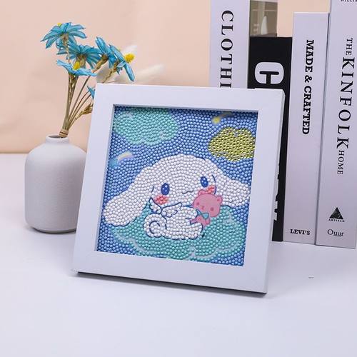 妮彩钻石画玉桂狗钻石画满钻