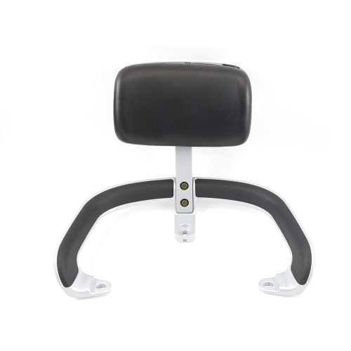 适用于爱玛N599电动车尾架靠背加厚铝合金尾翼后扶尾箱衣支架靠垫