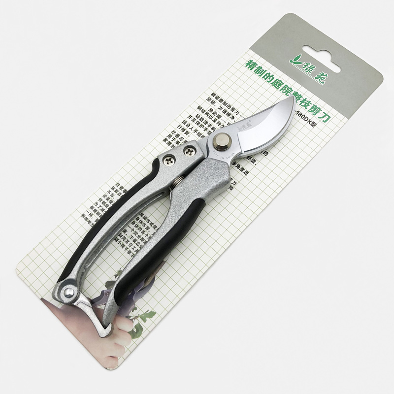 绿苑园艺剪刀轻便锋利180DX