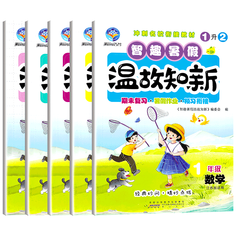 2026智趣温故知新暑假作业数学苏教版小学生一年级二年级三年级四年级五年级下册暑假作业复习预习暑假衔接