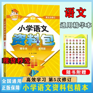 小考专家小学语文资料包通用版第五次修订小学生语文一二三四五六年级知识点大全训练辅导总复习小升初提分宝典复习教材资料辅导书