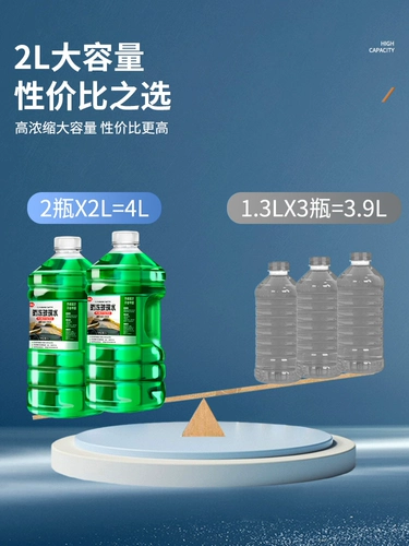 Стеклянное зимнее обезжиривающее универсальное чистящее средство на четыре сезона