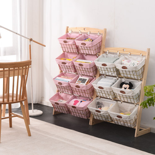 高颜值收纳架大容量拆洗方便