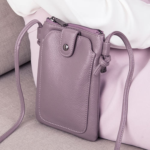 ESUNARTY头层牛皮斜挎包