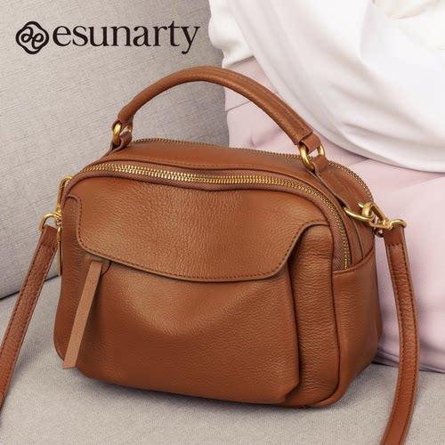 多层妈妈包斜挎包大容量单肩女包