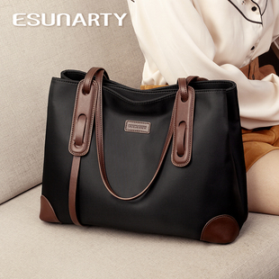 大容量托特包高级感通勤牛津布单肩手提女包 时尚 包包女款 2026新款