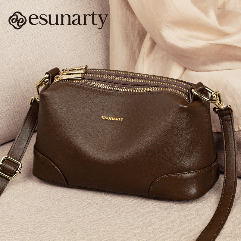 真皮女士斜挎包2025新款大容量多层女包单肩皮包中年妈妈包秋冬季,箱包皮具/热销女包/男包,通用款女包,淘宝优惠券,粉丝福利购,淘宝优惠卷