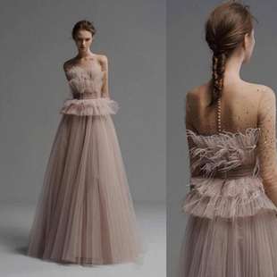 女童毕业典礼美声独唱钢琴主持人晚礼服 生日派对宴会颁奖花童装