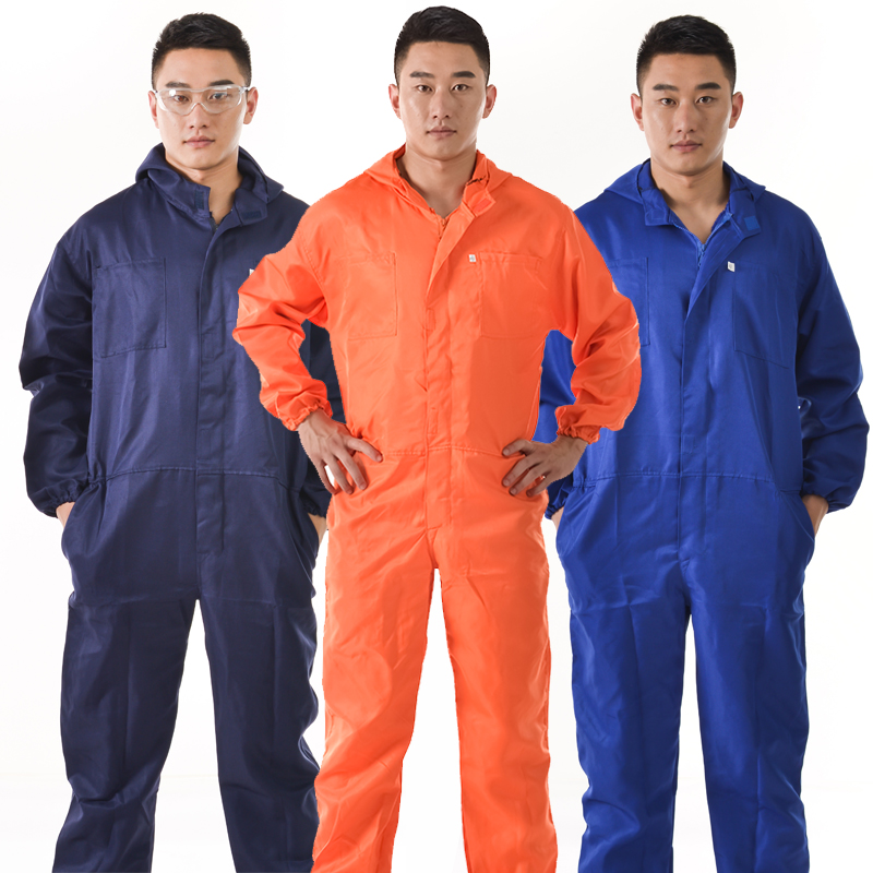 透气连体衣劳保服汽修厂车间套装