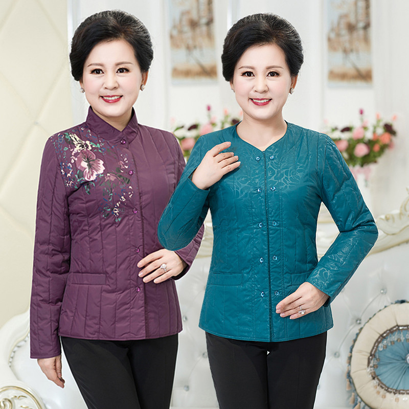 新品中老年女秋冬棉衣内胆50-60 大码羽绒棉衣保暖内衣宽松小棉袄