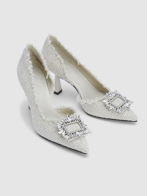 Diamond heels female temperament fine documentary shoes