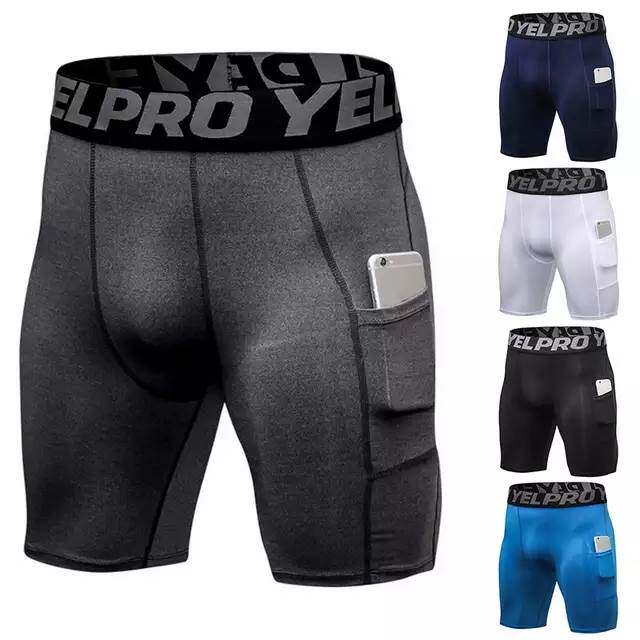 Compression Shorts Men Tights Bodybuilding Fitness Shorts