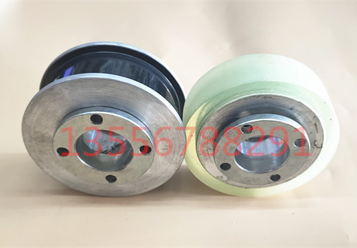 喷瓷计米轮包胶压轮90*36