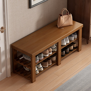 入户门口穿鞋 架一体两用可坐式 凳家用玄关座凳子沙发 凳多层鞋 换鞋